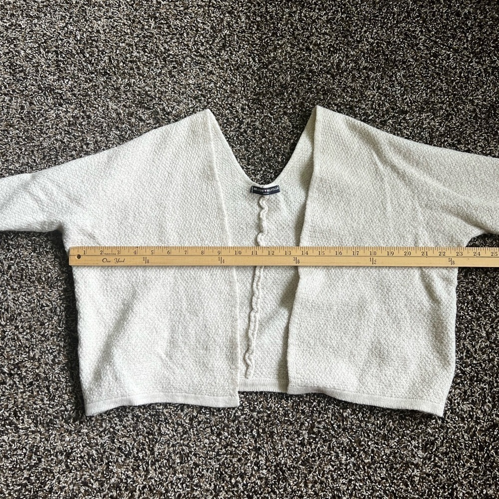 Brandy Melville Cream Open Cardigan - Picture 6 of 6